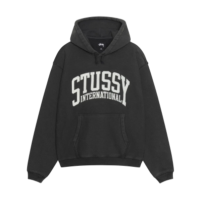 【良品 M】ステューシー イタリックロゴ 5大都市 スウェット パーカー . ステューシー]STUSSY ジップアップ スウェットパーカー DOVER