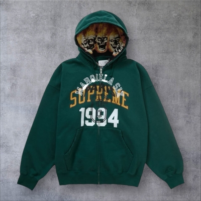 ステューシー]STUSSY ジップアップ スウェットパーカー DOVER STREET