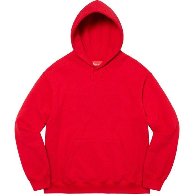 22AW Week9 Supreme Satin Applique Hooded Sweatshirt