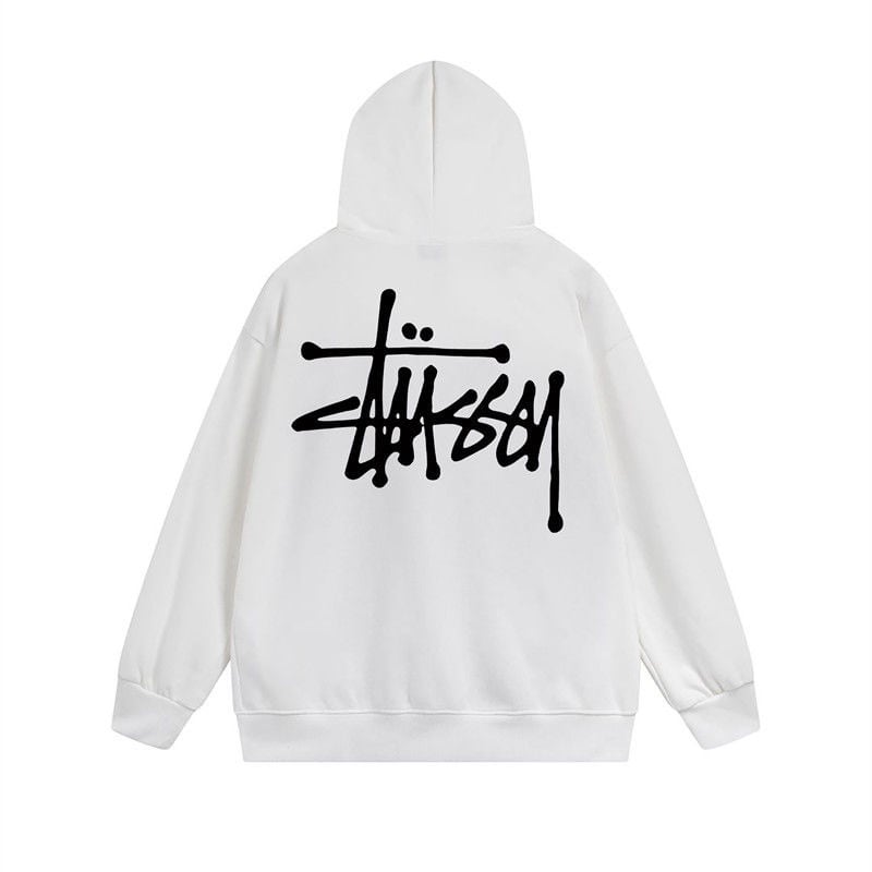 ステューシー] BASIC ZIP HOOD ジップアップ スウエットパーカー