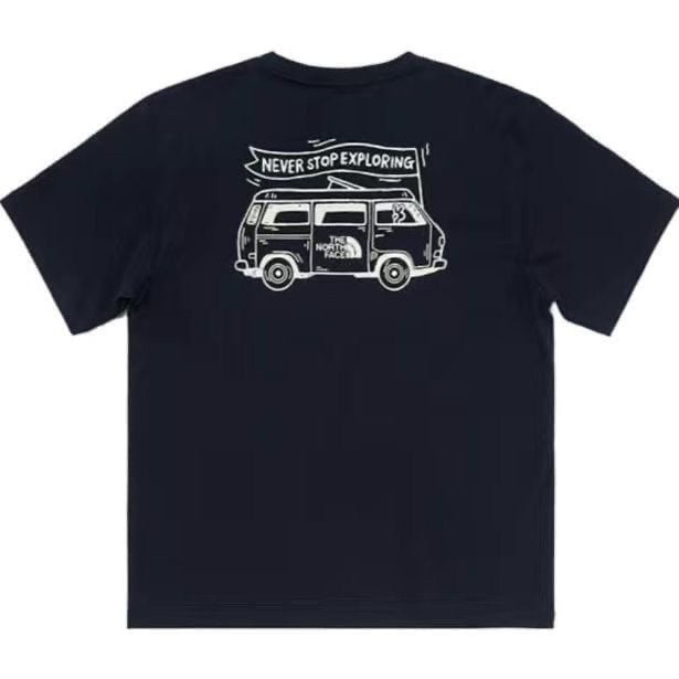 ★海外限定レア!THE NORTH FACE キャンプバスロゴTシャツ 口コミ・レビュー｜☆海外人気レア!THE NORTH FACE キャンプバス