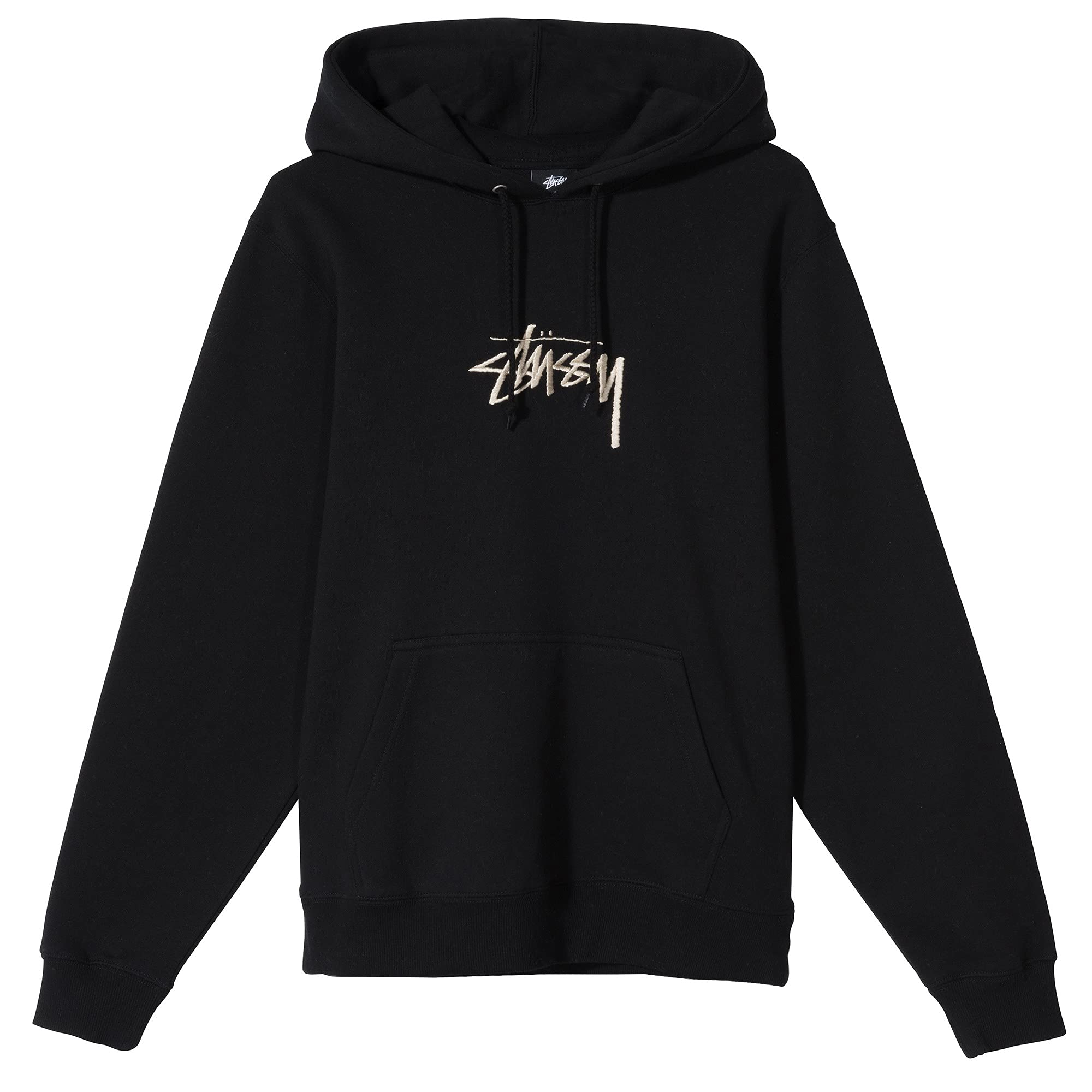 ステューシー] STOCK LOGO APP.(APPLIQUE) HOODIE (118391