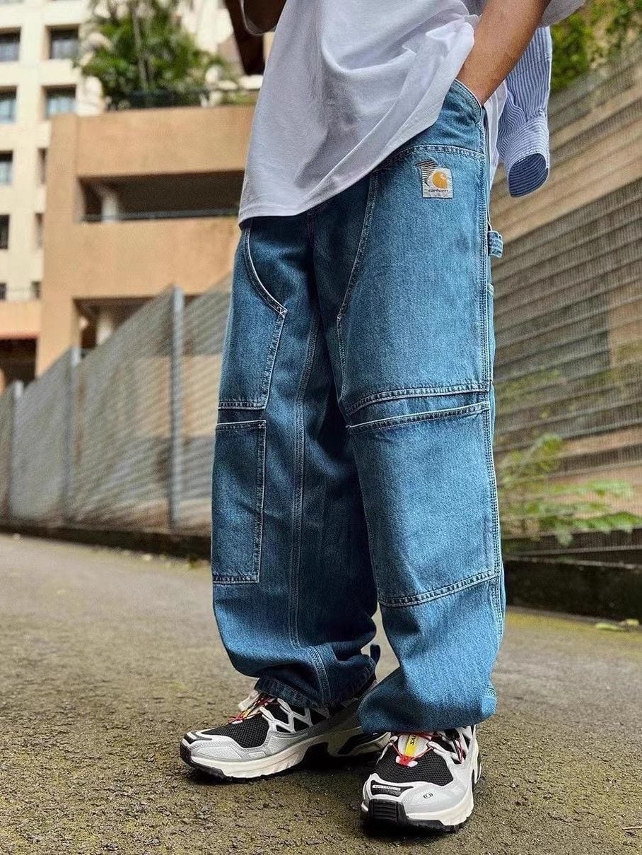Carhartt デニム 極太 バギー 大きいサイズ BIGSIZE ジーパン Carhartt WIP カーハート パンツ CARHARTT デニム バギー 太め