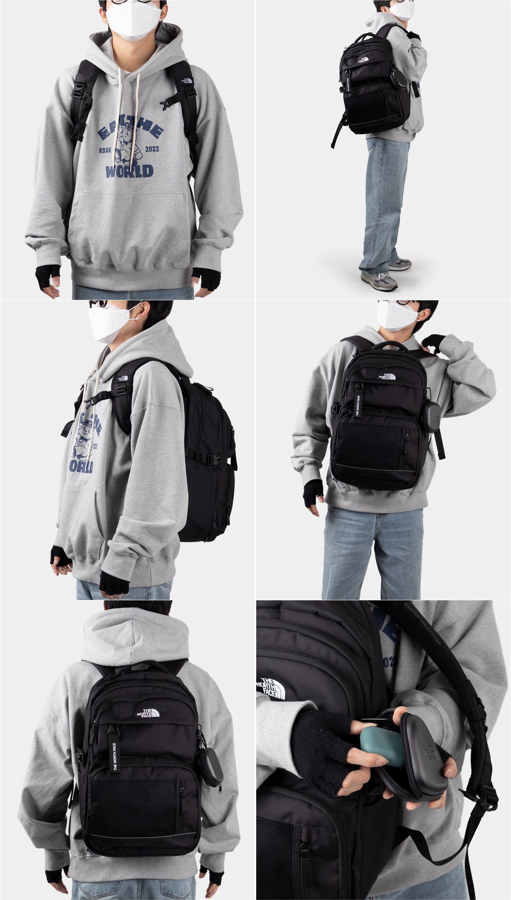 THE NORTH FACE☆韓国☆人気☆DUAL BACKPACK NM2DQ06 ☆送料込