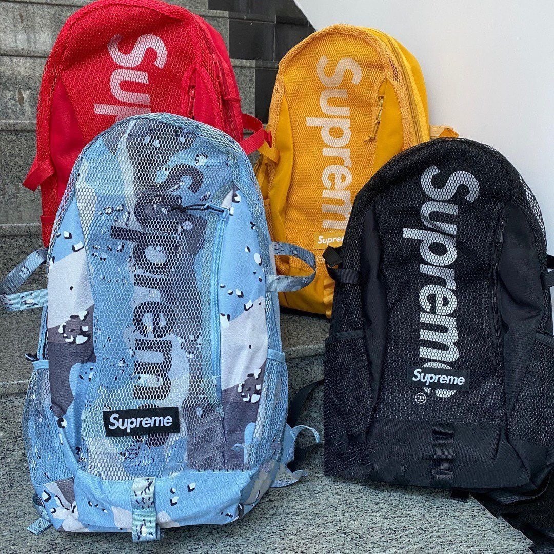 Supreme シュプリームCordura SS20 Blue Chocolate Chip Camo