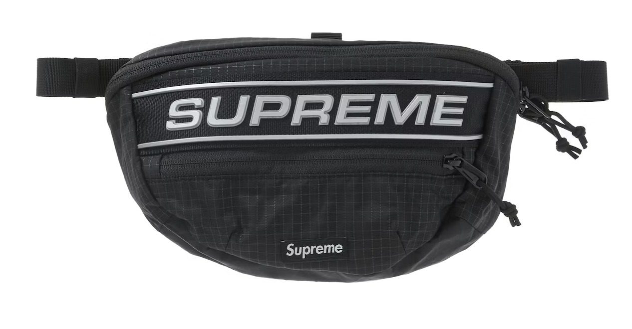 シュプリーム Logo Waist Bag FW23 ボディバッグ ウエストバック