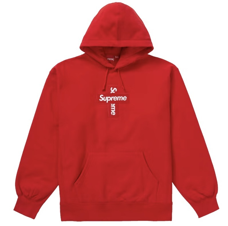 デカサイ　シュプリーム crossboxlogo hooded sweat　xl Supreme Cross Box Logo Hooded Sweatshirt (FW20) - $168