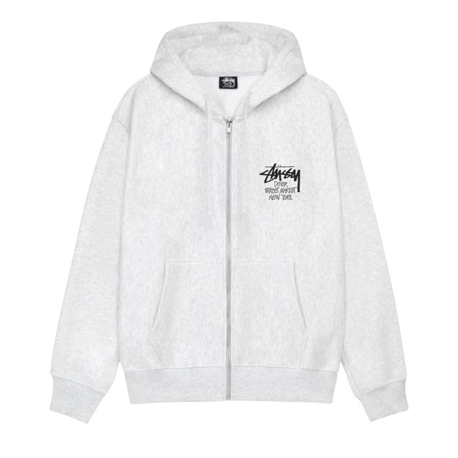 ステューシー]STUSSY ジップアップ スウェットパーカー DOVER