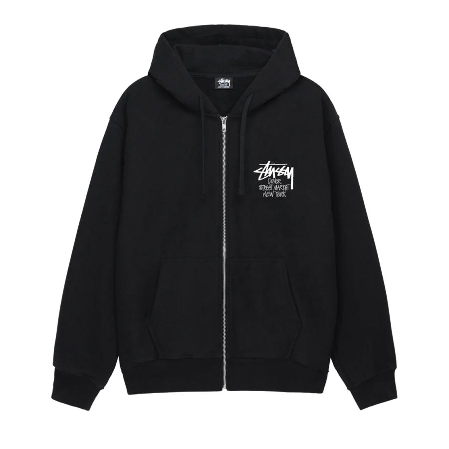 ステューシー]STUSSY ジップアップ スウェットパーカー DOVER