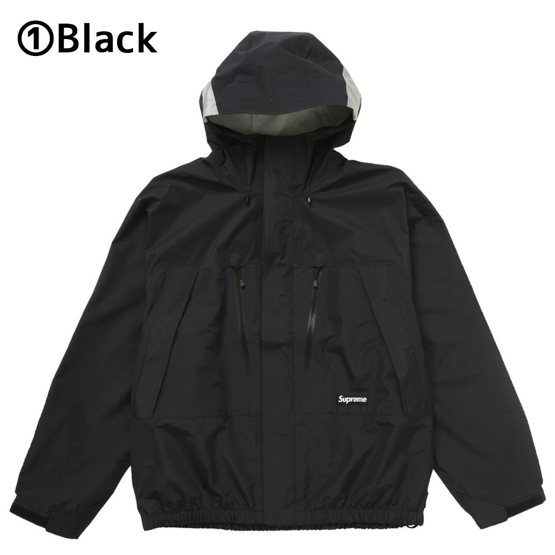シュプリーム☆反射材付き GORE-TEX テープドシーム シェルジャケット