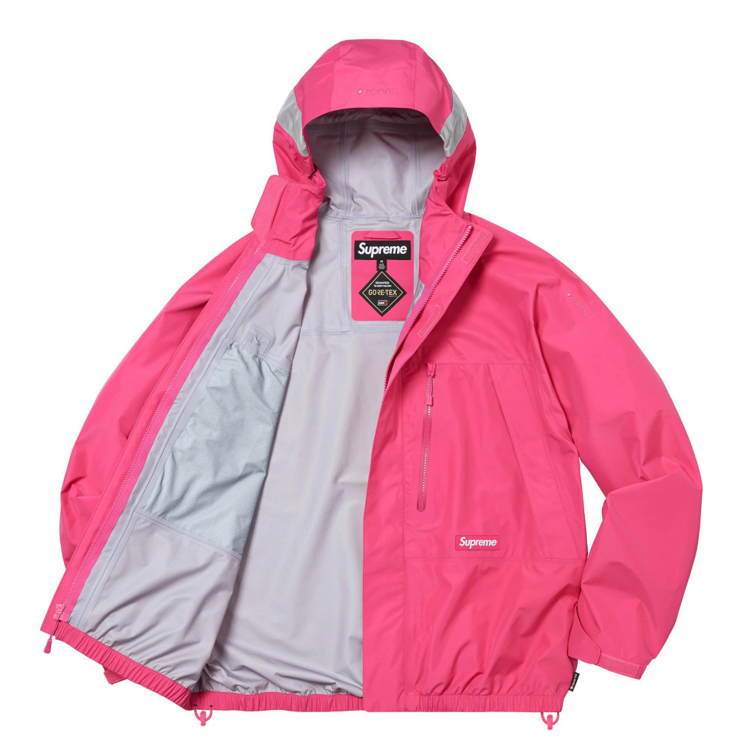 シュプリーム☆反射材付き GORE-TEX テープドシーム シェル