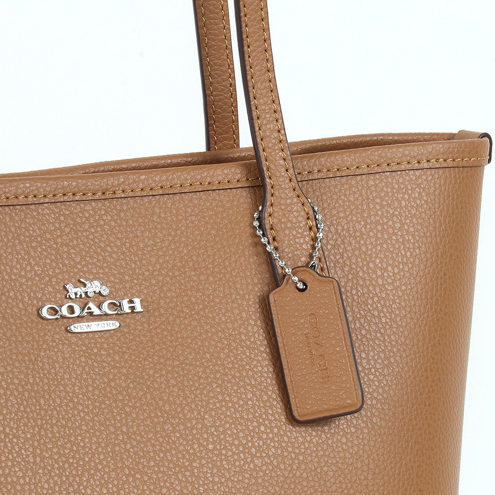 【COACH】クリアランス価格＊フィオナ ジップ トート CT859 COACH コーチ トートバッグ レディース レザー スモール トート