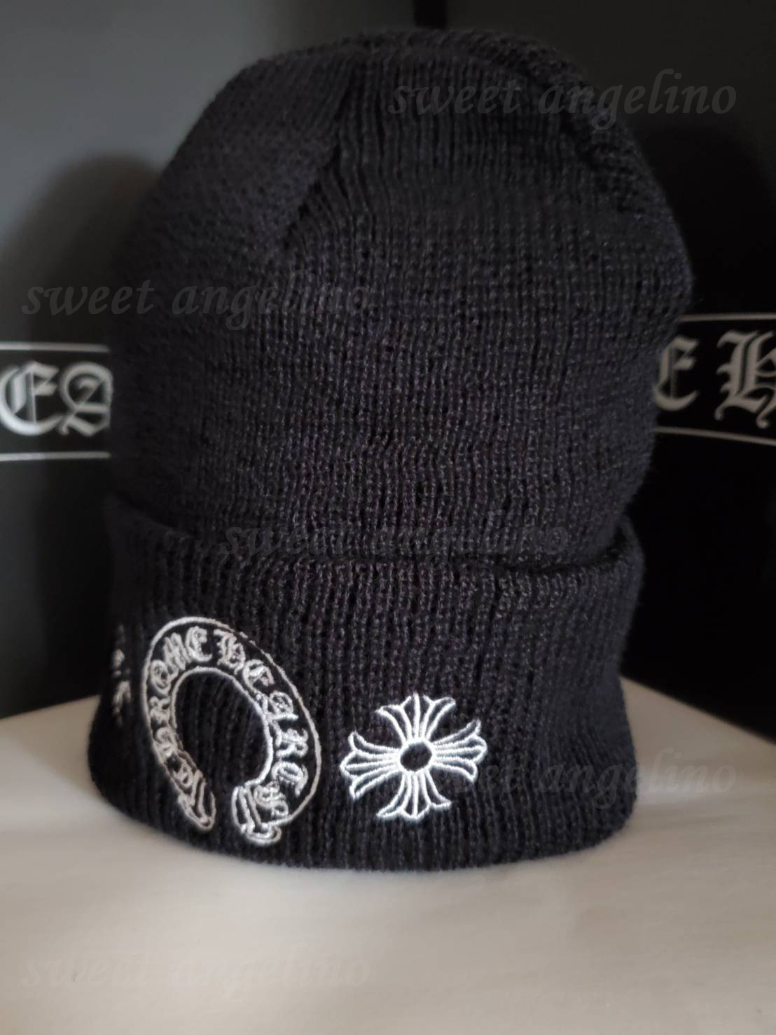 CHROME HEARTS★ホースシュー CHプラス ビーニー ワッチキャップ クロムハーツ☆ホースシュー CHプラス ビーニー ワッチキャップ