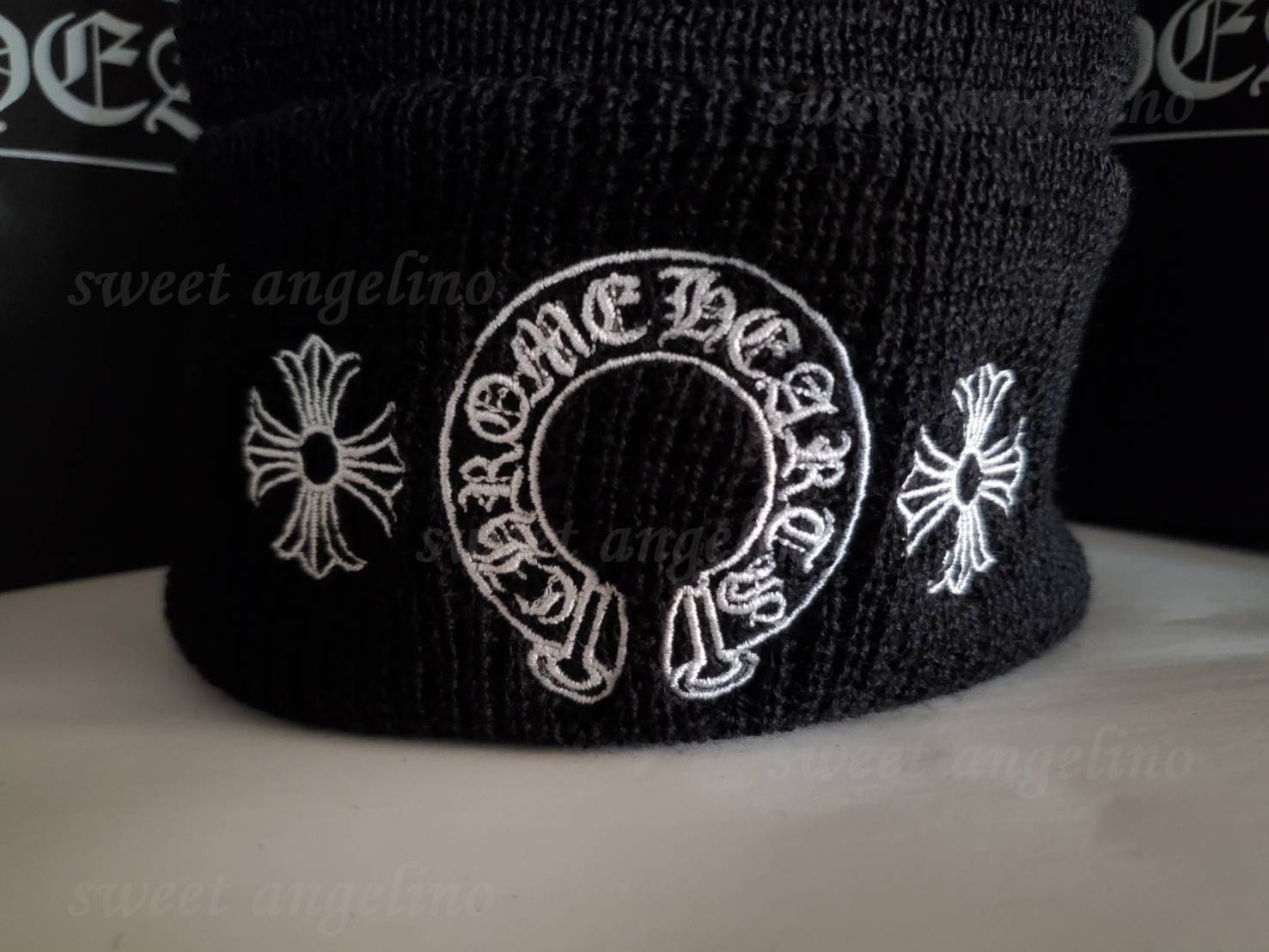 CHROME HEARTS★ホースシュー CHプラス ビーニー ワッチキャップ クロムハーツ☆ホースシュー CHプラス ビーニー ワッチキャップ
