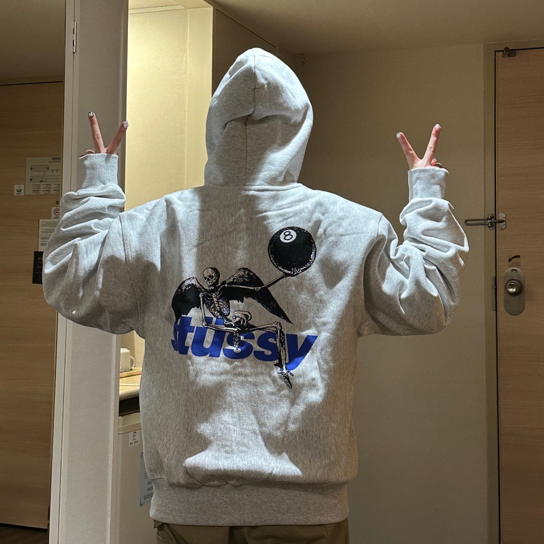 ステューシー Apocalypse Zip Hoodie☆