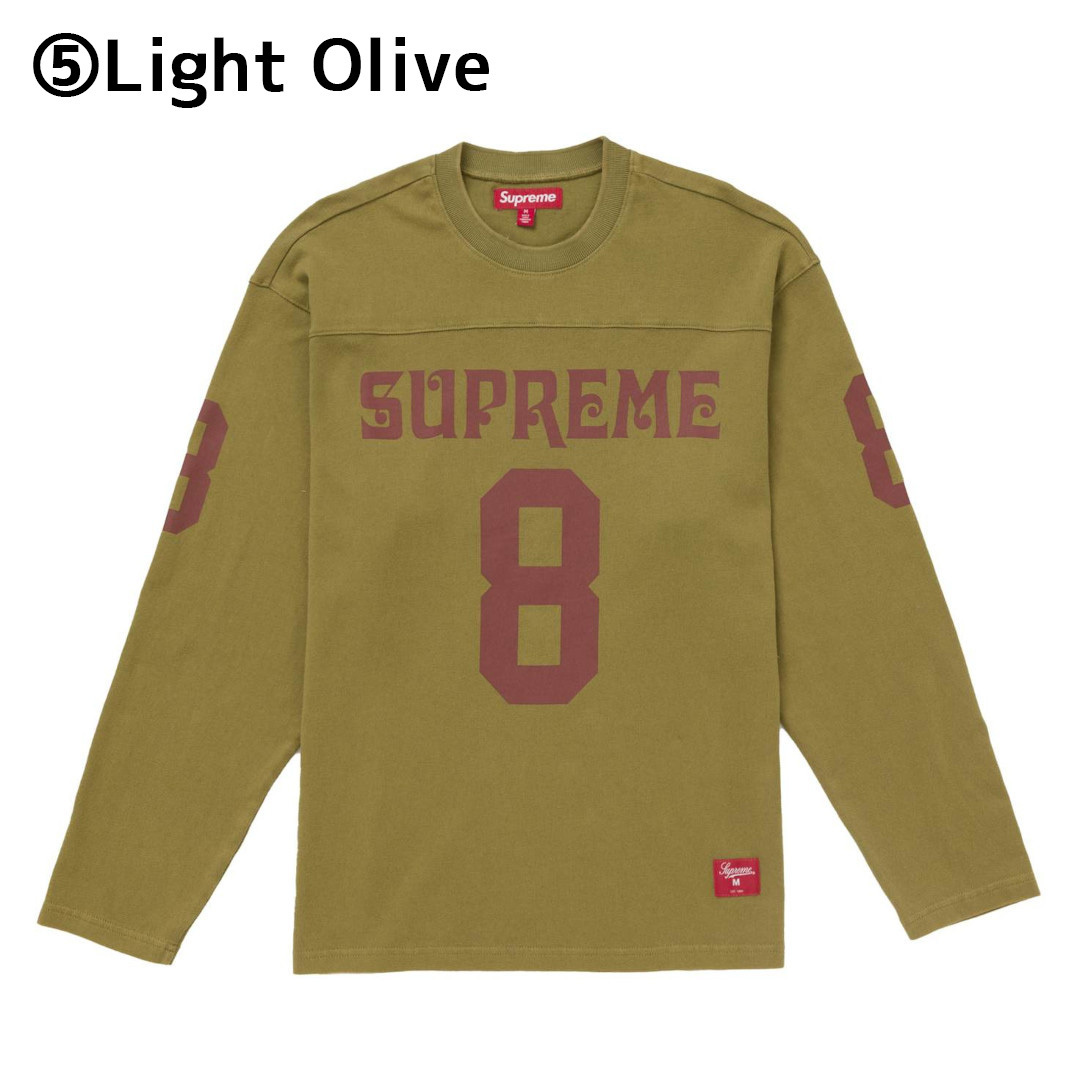 シュプリーム☆Affiliated アフィリエイト 長袖 フットボールトップ
