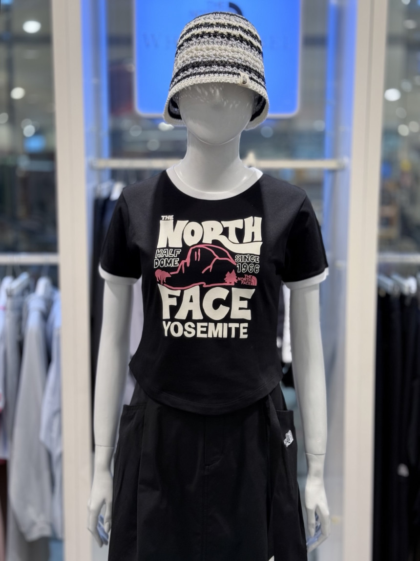 ☆25SS【ノースフェイス】W'S HALF DOME 半袖 ラウンド Tシャ.ツ ノースフェイス]W'S HALF DOME 半袖 ラウンド Tシャツ☆25SS☆