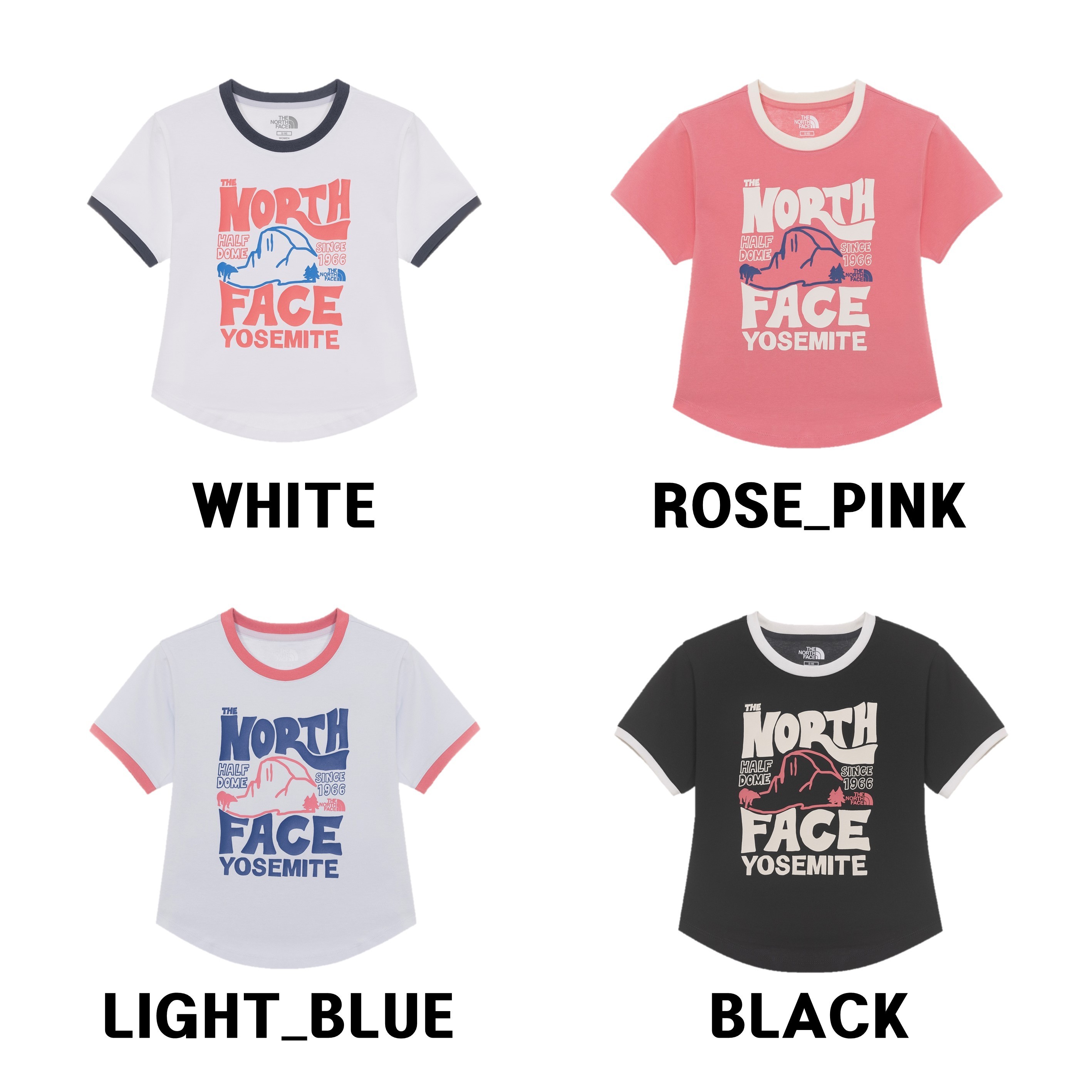 ☆25SS【ノースフェイス】W'S HALF DOME 半袖 ラウンド Tシャ.ツ ノースフェイス]W'S HALF DOME 半袖 ラウンド Tシャツ☆25SS☆