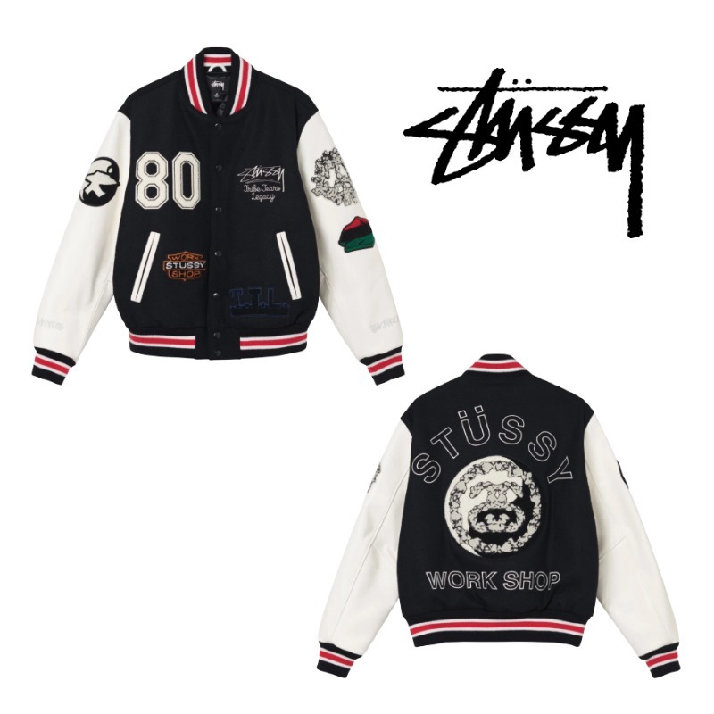 ステューシー×Our Legacy×Denim Tears】TTL Varsity Jacket ステューシー×Our Legacy×Denim Tears】TTL Varsity Jacket