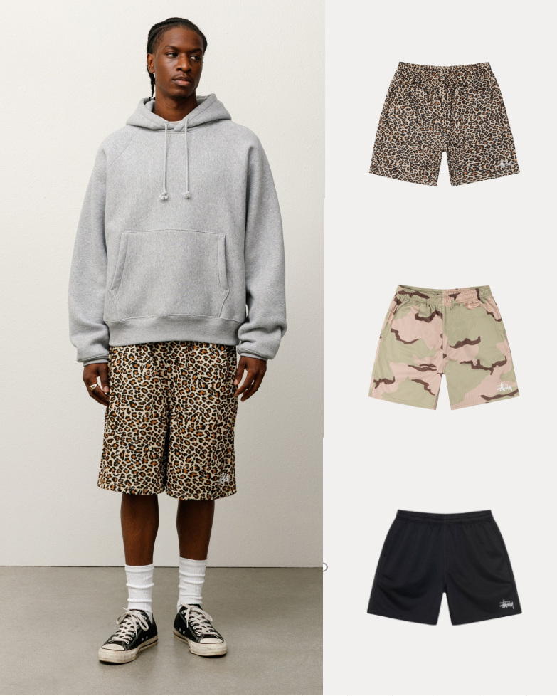 ステューシー】25ss BASIC MESH SHORT