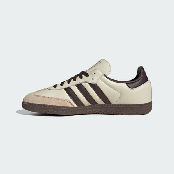 【Adidas】 Samba OG Cream White Dark Brown