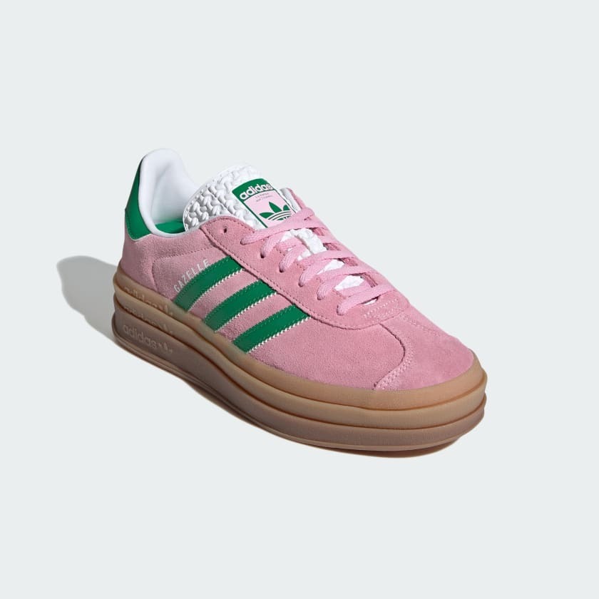 アディダス ORIGINALS W Gazelle Bold True Pink Green
