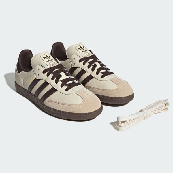 【Adidas】 Samba OG Cream White Dark Brown