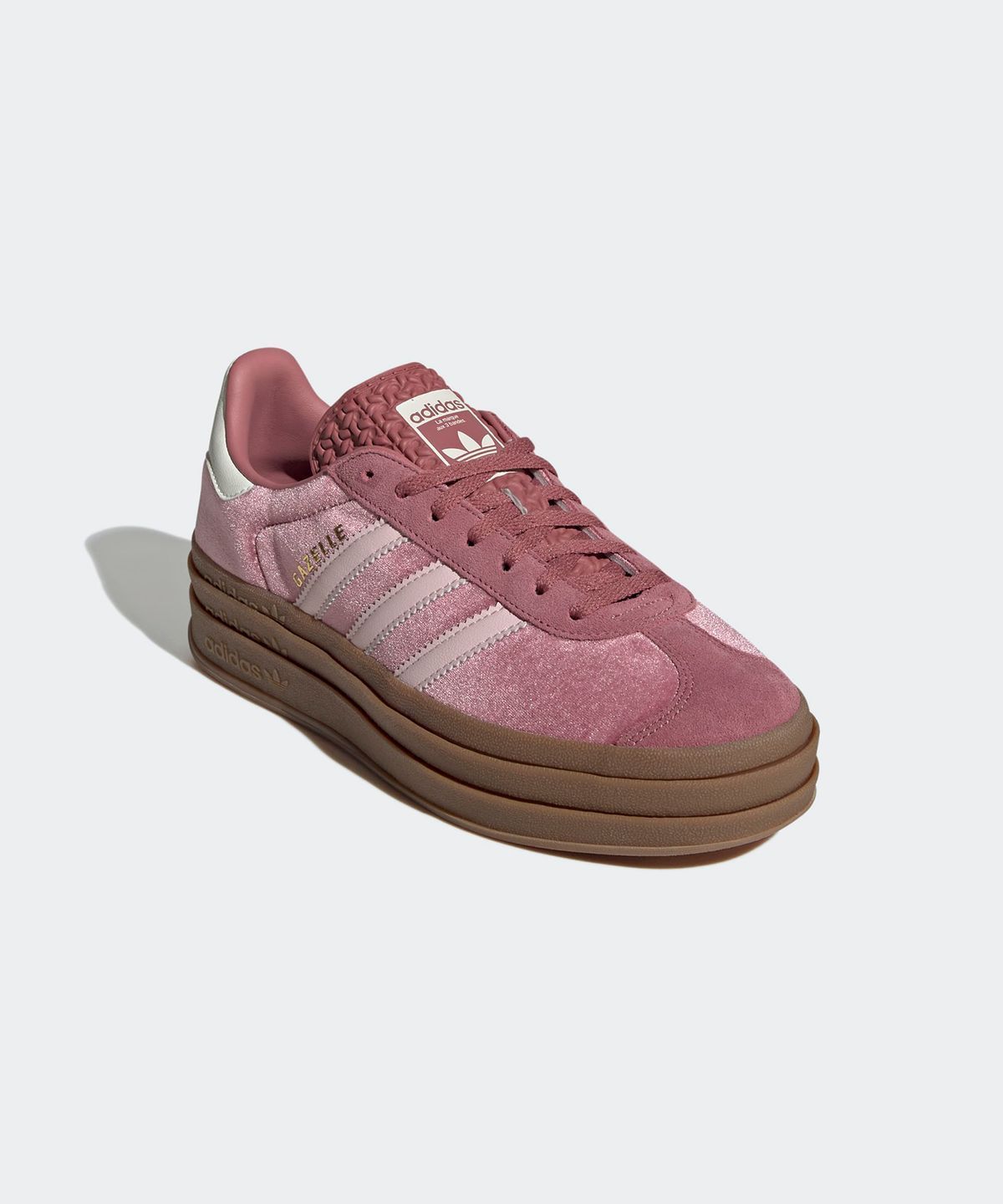 アディダスレディース Adidas Gazelle Bold Preloved Crimson Pink