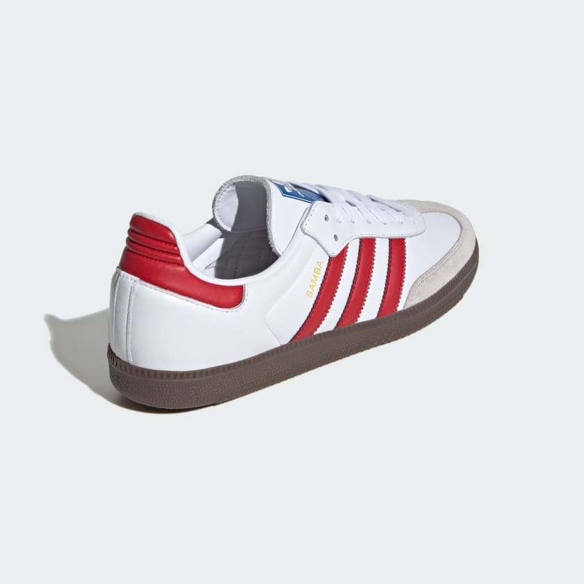 アディダス Samba OG White Better Scarlet