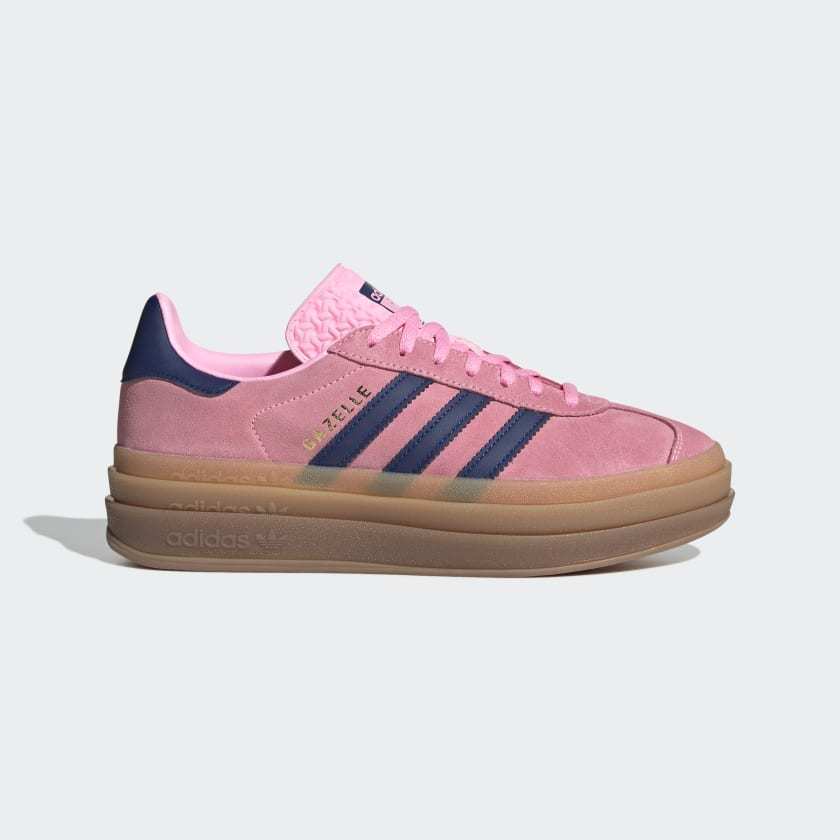 アディダス originals Gazelle Bold W Pink Navy