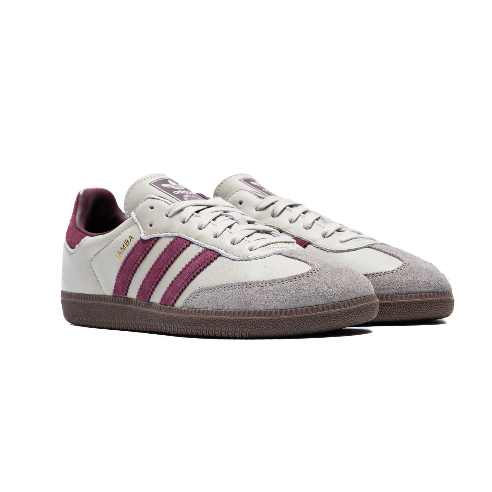 【アディダス Originals】Samba OG Putty Grey Maroon