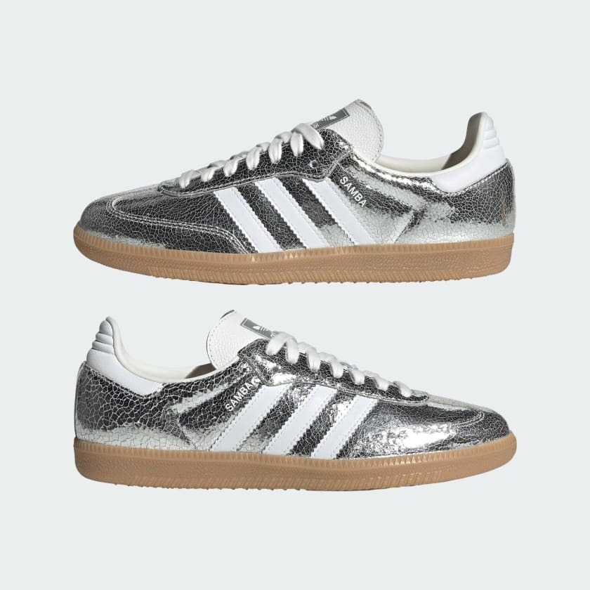 アディダス Originals SAMBA OG Silver Metallic Women