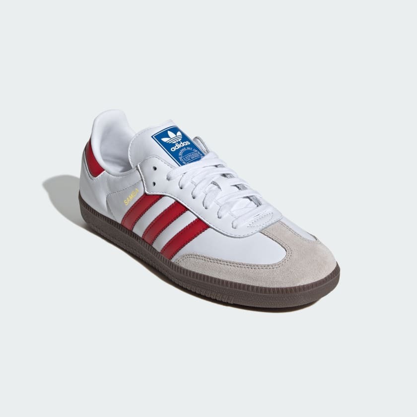 アディダス Samba OG White Better Scarlet