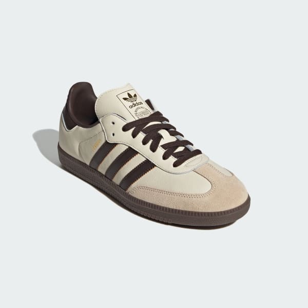 【Adidas】 Samba OG Cream White Dark Brown