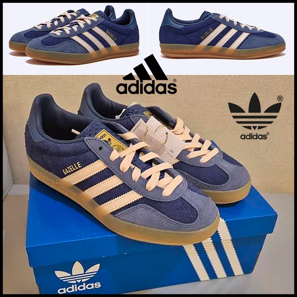 [アディダス] GAZELLE INDOOR DARK BLUE JI0322送料/ 