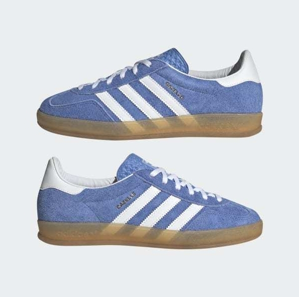 アディダスレディース Adidas Gazelle Indoor Blue ガゼル インドア