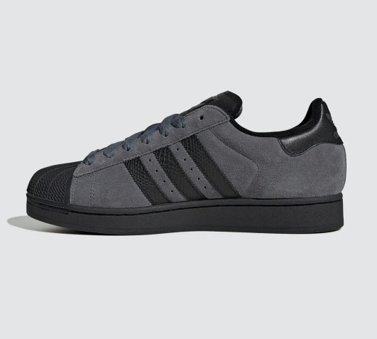 アディダス Superstar II Charcoal Black ユニセックス