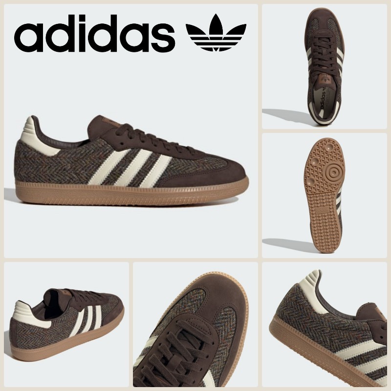 【Adidas】 Samba OG Dark Brown Cream White