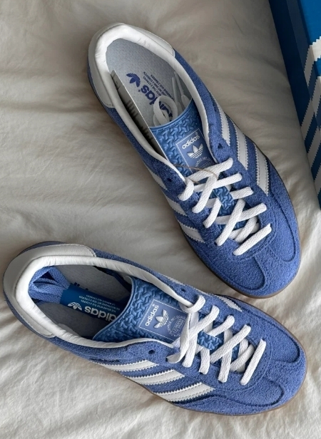アディダスレディース Adidas Gazelle Indoor Blue ガゼル インドア