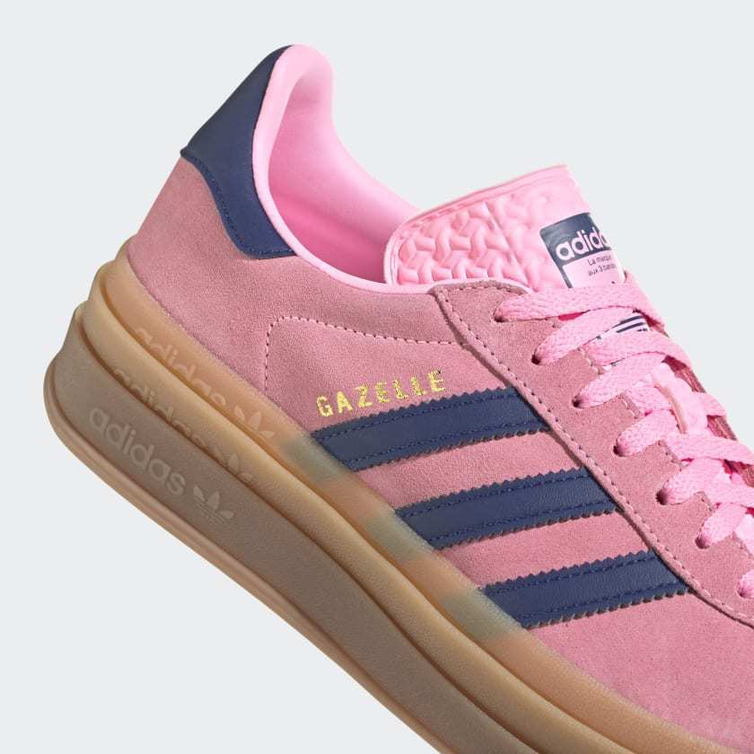 アディダス originals Gazelle Bold W Pink Navy 
