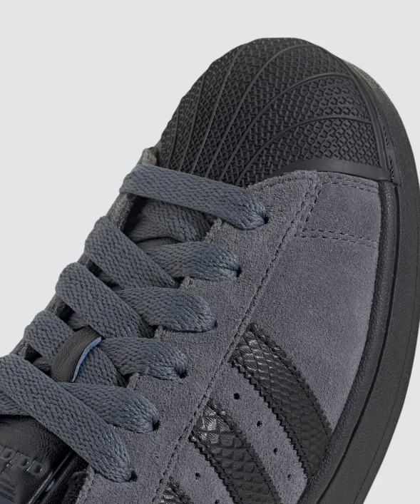 アディダス Superstar II Charcoal Black ユニセックス 