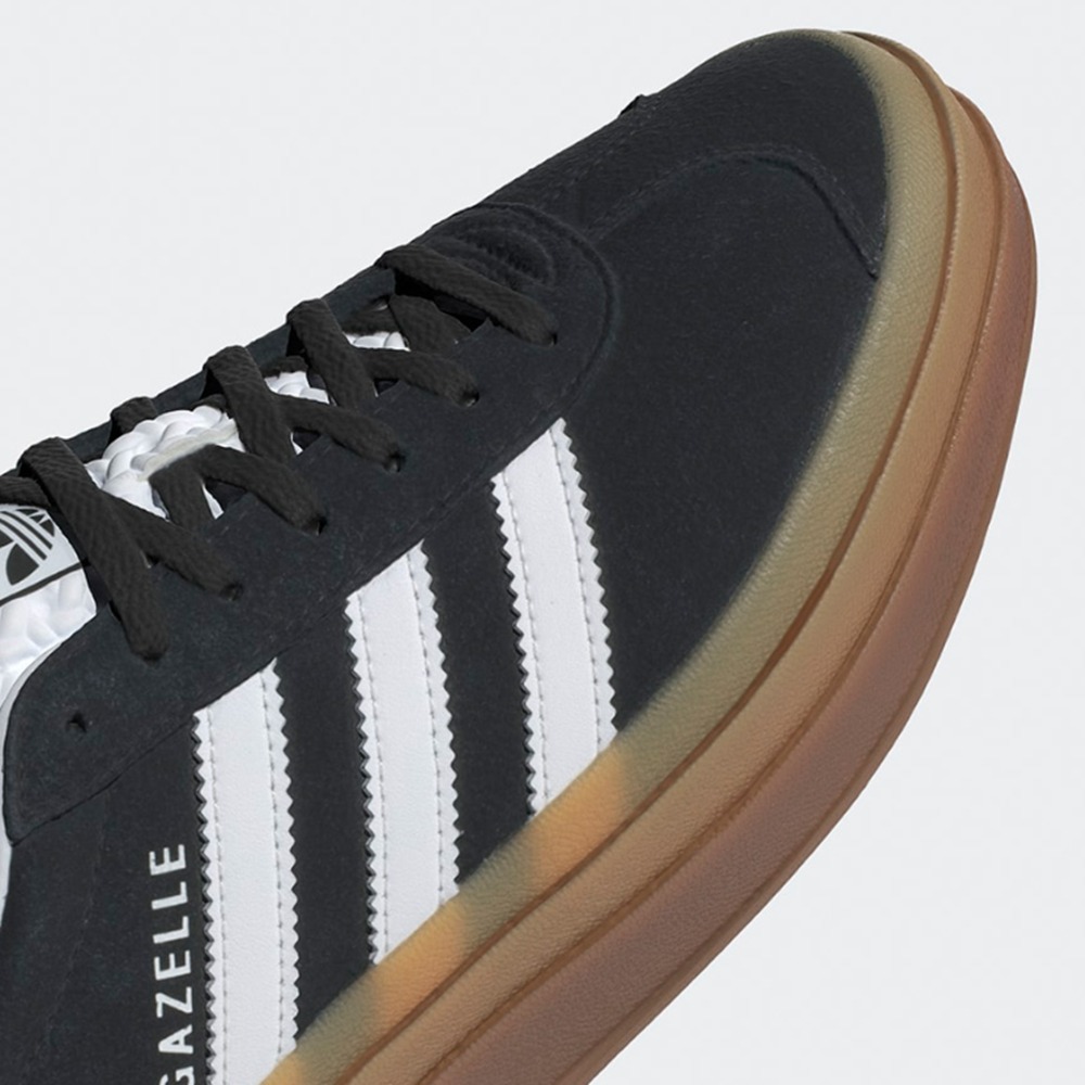 [大人気] アディダス W GAZELLE BOLD BLACK WHITE IE0876