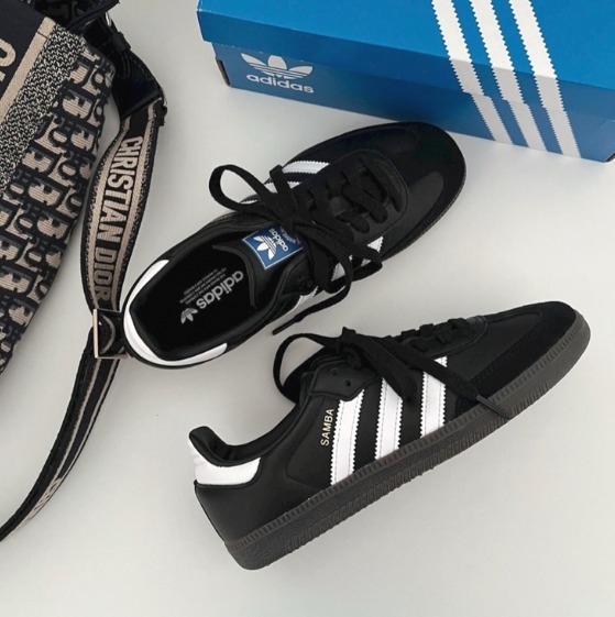 アディダス ORIGINALS SAMBA OG Core Black Cloud White