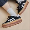 [大人気] アディダス W GAZELLE BOLD BLACK WHITE IE0876