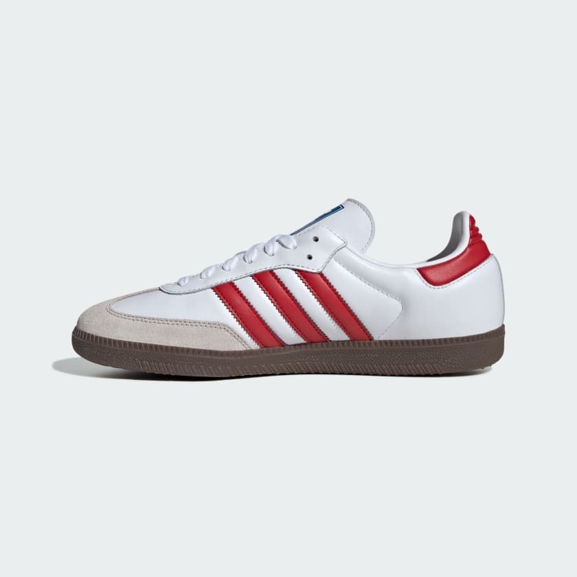 アディダス Samba OG White Better Scarlet