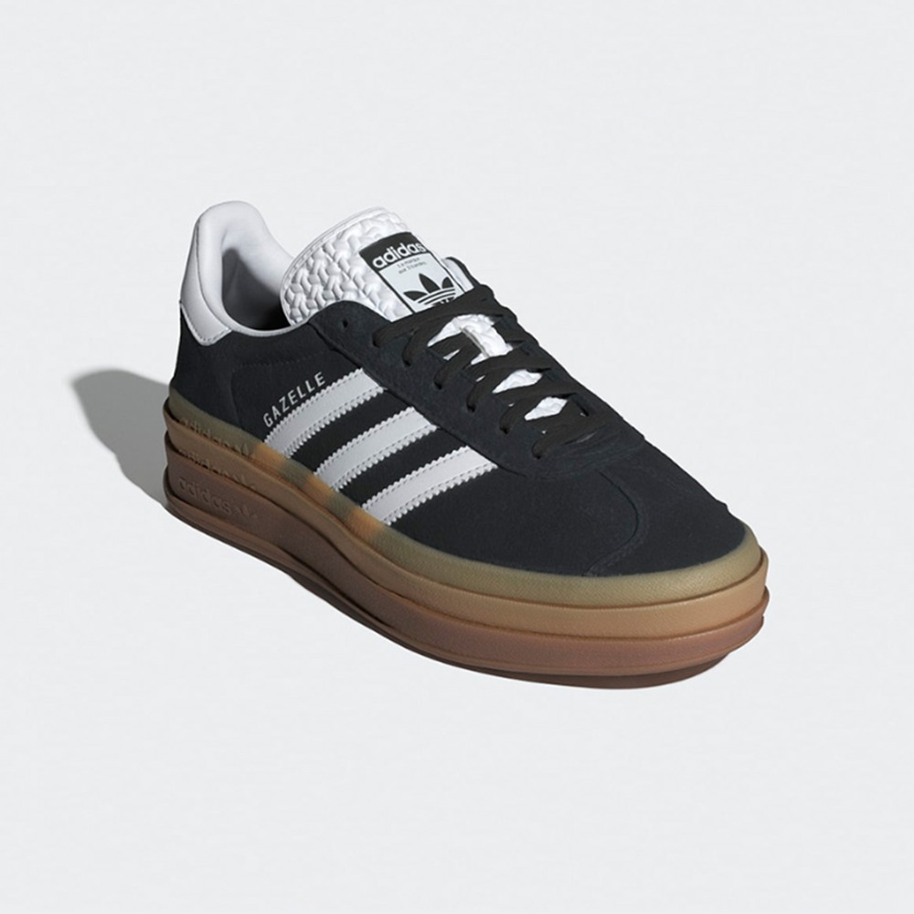 [大人気] アディダス W GAZELLE BOLD BLACK WHITE IE0876