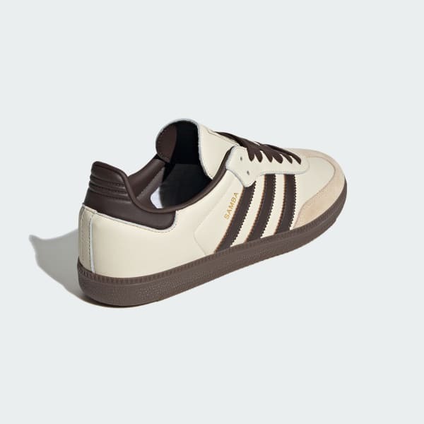 【Adidas】 Samba OG Cream White Dark Brown