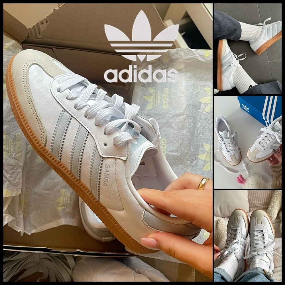 アディダス originals Samba OG Cloud White Halo Blue