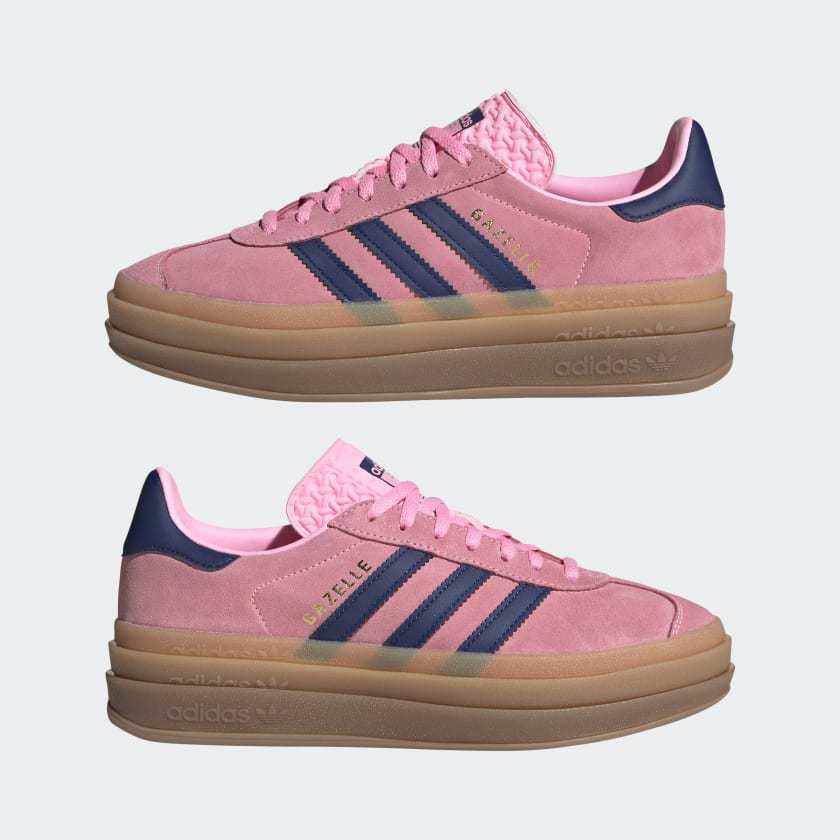 アディダス originals Gazelle Bold W Pink Navy