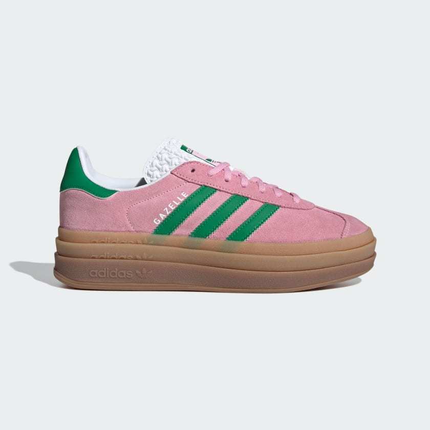 アディダス ORIGINALS W Gazelle Bold True Pink Green